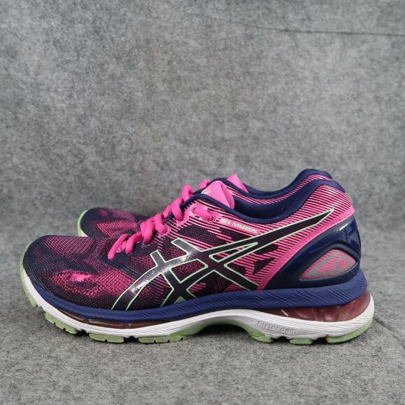 Asics Shoes Womens 8 Athletic Trainer Gel Nimbus Running Sneaker Active Sport - Picture 5 of 13